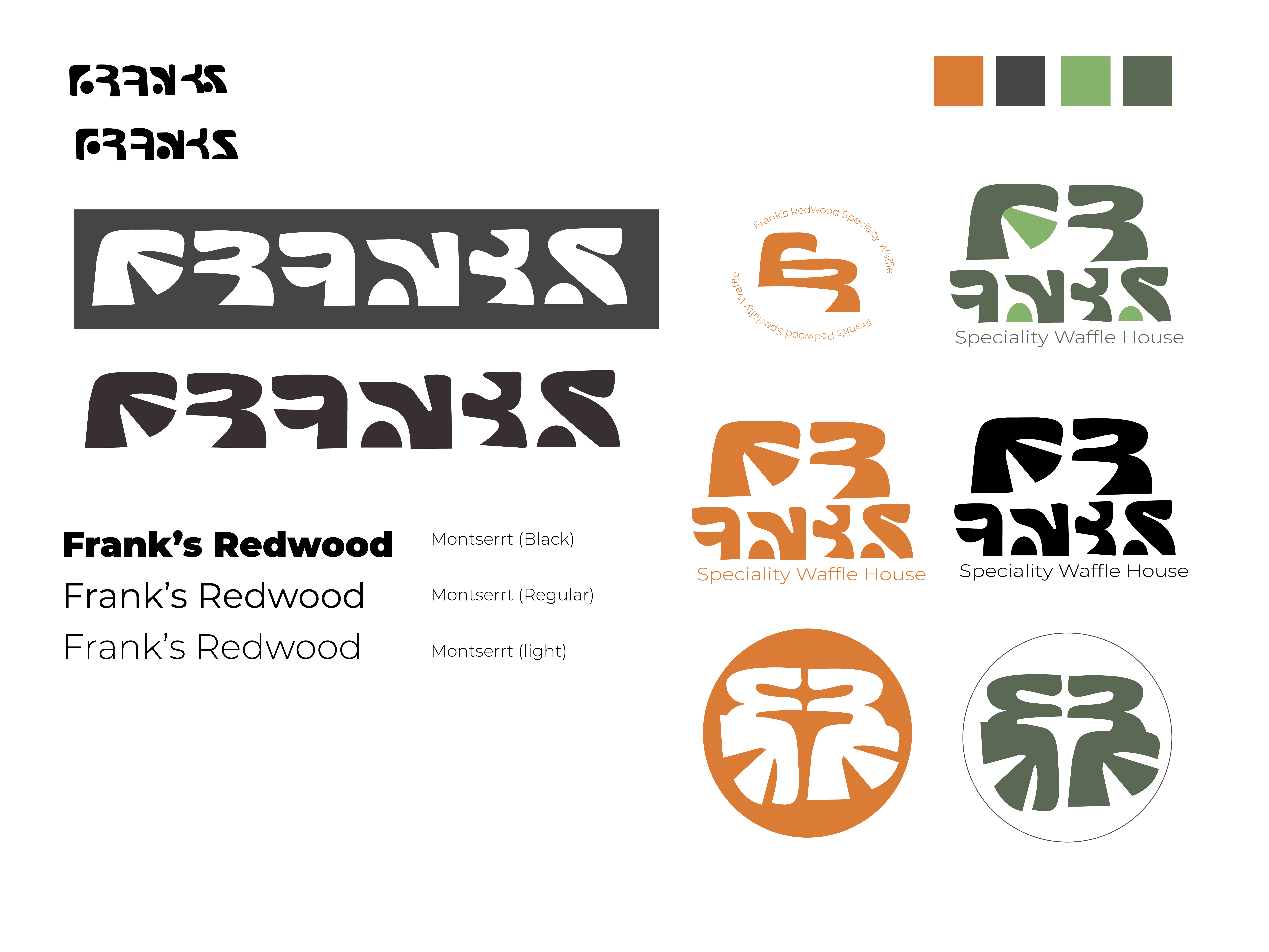 Frank's Redwood Cafe — brand photography