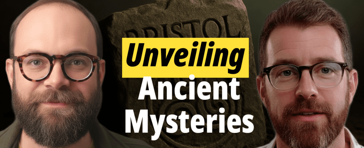 YouTube thumbnail design — Unveiling Ancient Mysteries episode