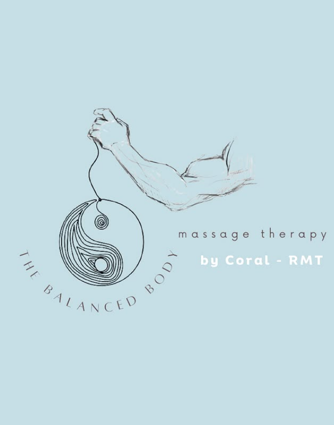 Original logo — hand-drawn yin-yang mark with muscle illustration