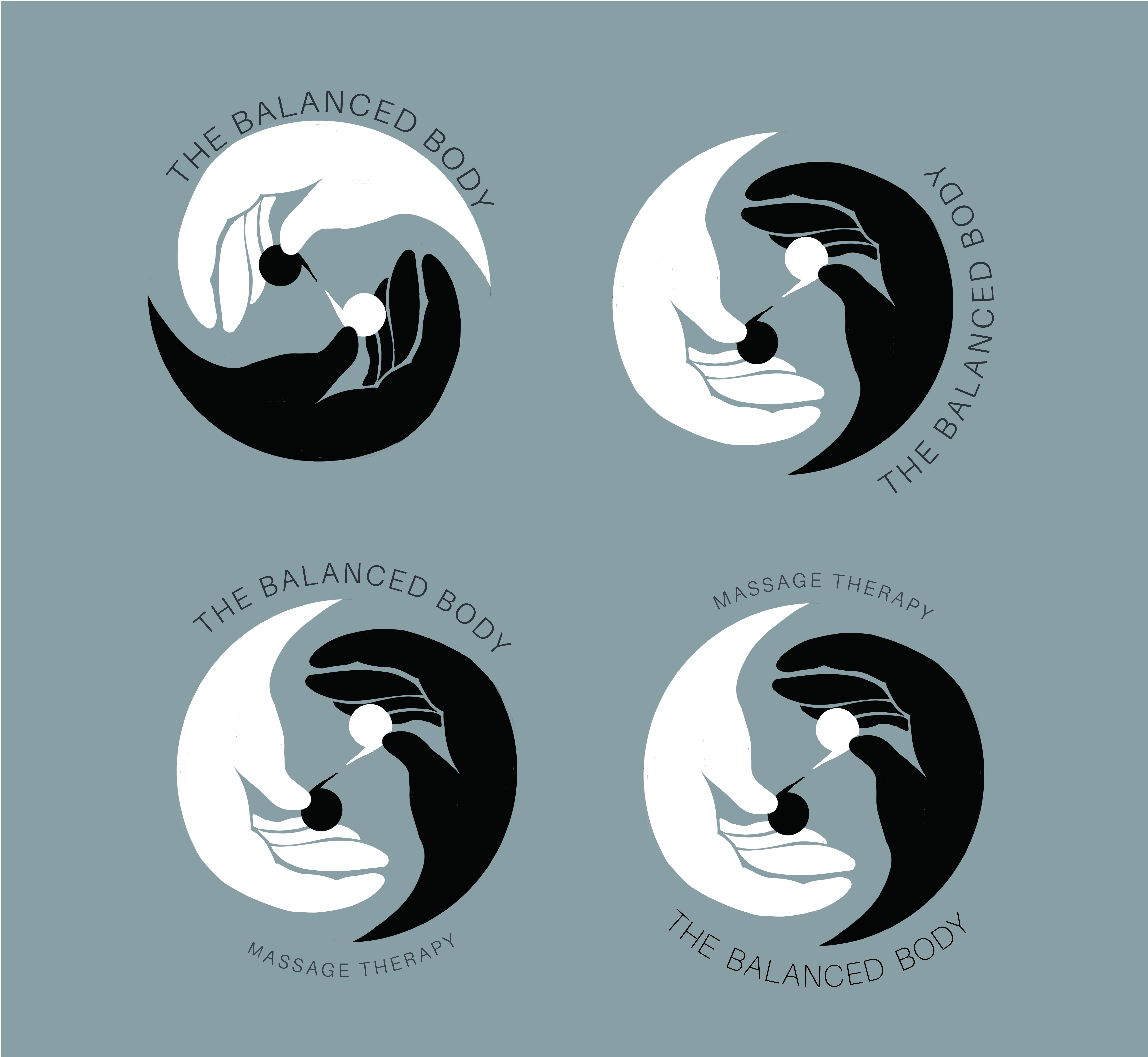 Secondary logo variations — refined mark system